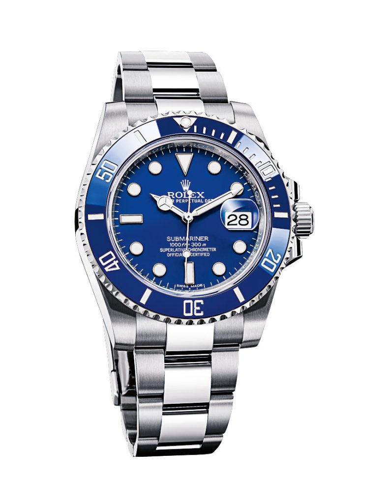 Rolex Submariner Date Azul Replica